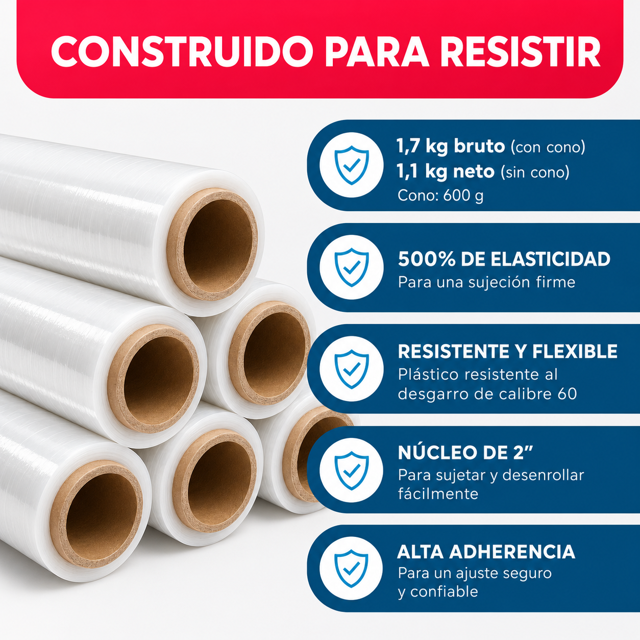 FILM STRETCH MANUAL ESPECIAL 1,7 KG